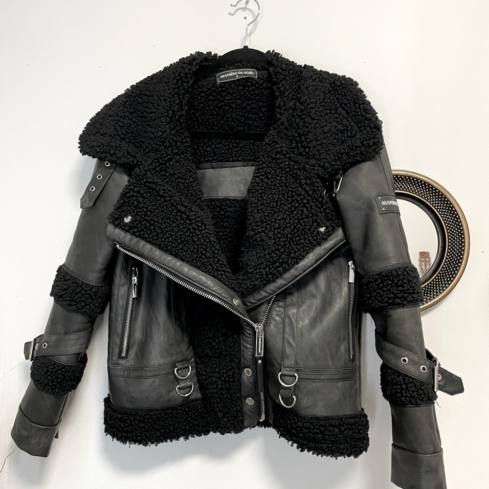Leather jacket Maniere de voir UK